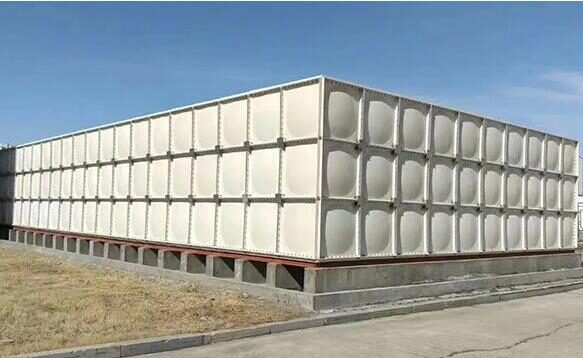 Tangki air panel GRP kapasitas besar